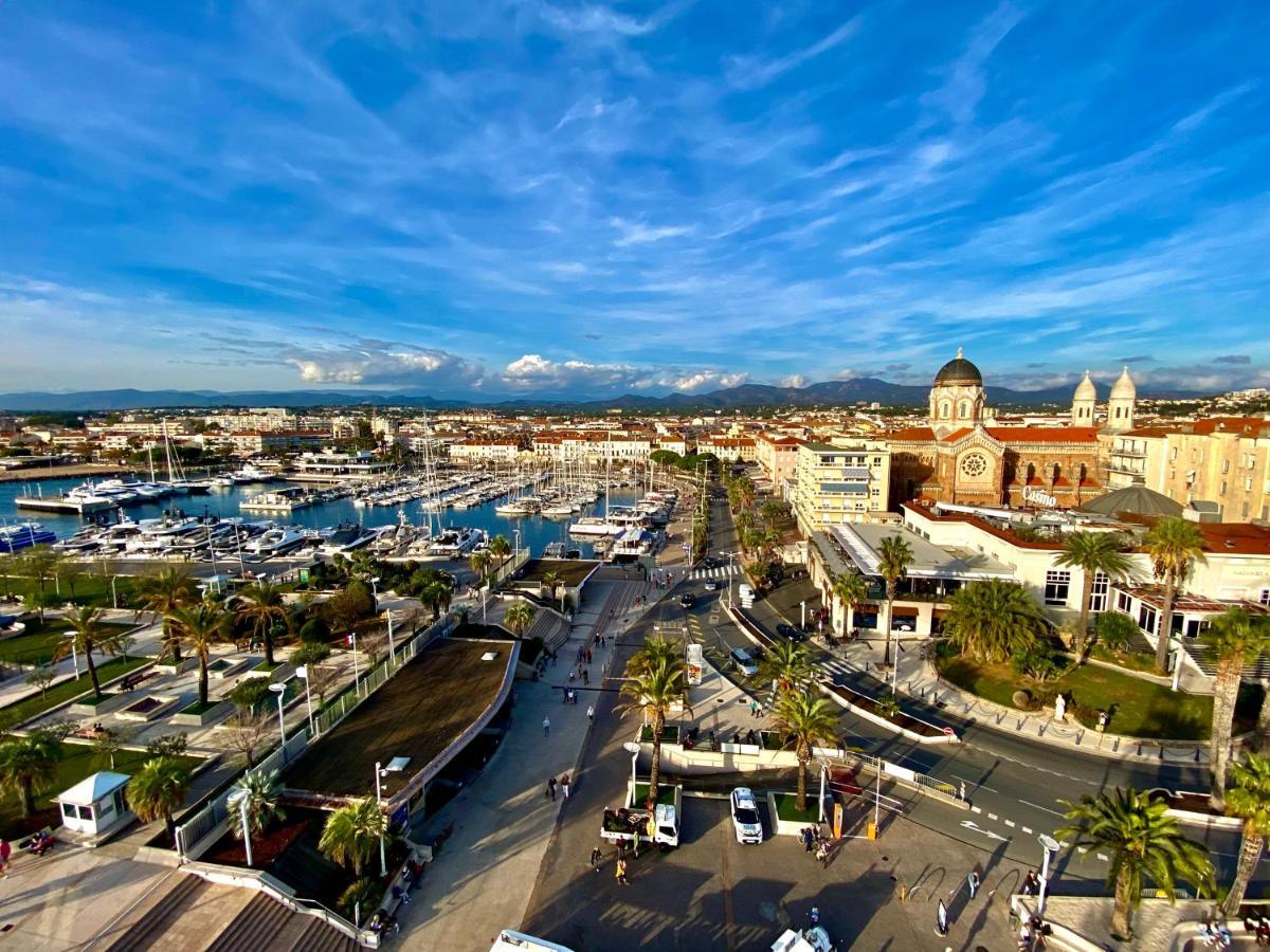 Port-Frejus, Le Consul, Appartement 2 Pieces Climatise, Terrasse & Parking Exterior foto